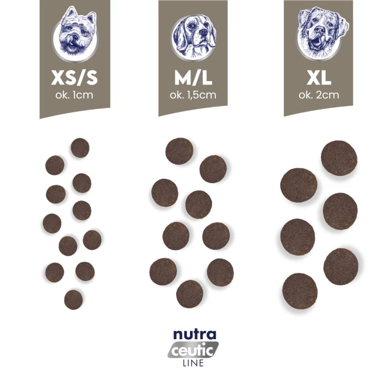 BALTICA Nutraceutic Hypoalergiczna M Królik z ryżem - sucha karma dla psa - 3kg