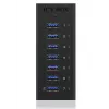 ICY BOX IB-AC618 USB 3.2 Gen 1 (3.1 Gen 1) Typ-B 5000 Mbit/s Czarny
