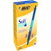 Długopisy kulkowe BIC SOFTFEEL CLIC 0,32 mm, niebieski, opakowanie 12 szt. 914346