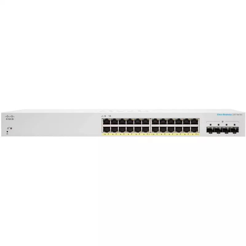 Przełącznik zarządzalny Cisco CBS220-24FP-4X