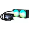 Jonsbo D32 STD Obudowa PC + TRYX PANORAMA Kompletny układ chłodzenia cieczą, ARGB - 240 mm, czarny