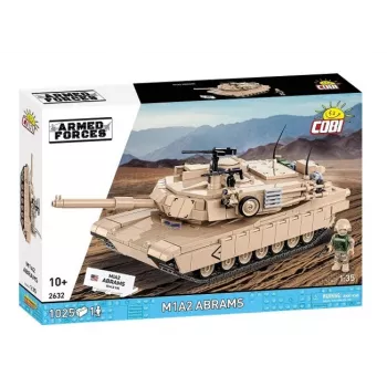 Klocki konstrukcyjne Cobi M1A2 Abrams 1025 elementów model CO BI-2632