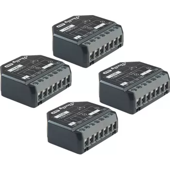 Zestaw 4 kontrolerów Shelly 2PM Gen4 Zigbee/Matter