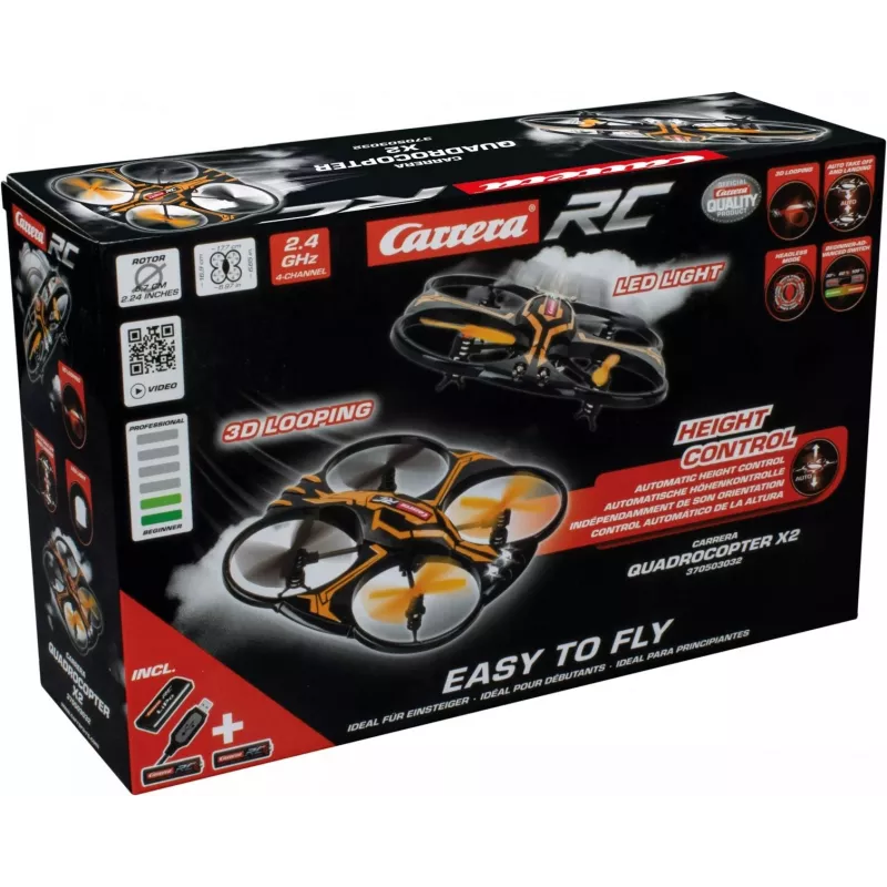 Quadcopter Carrera Toys 370503032 12 lat Żyroskop Polimer litowy