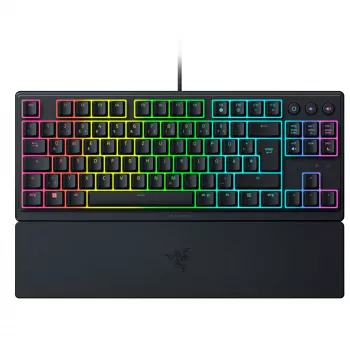 Klawiatura Razer Ornata V3 Tenkeyless dla graczy USB QWERTZ niemiecka czarna