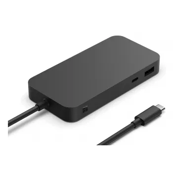 Stacja dokująca Microsoft Surface USB4 Dock Przewodowa Czarny 100W Power Delivery