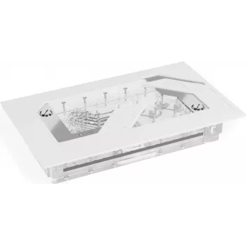 Alphacool Apex Distroplate Dark Base Pro 901 biały VPP/D (14659)