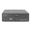 Przełącznik KVM Digitus 2-portowy z pojedynczym wyświetlaczem 4K HDMI
