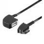 Wentronic Goobay Przedłużacz TAE-F 4-stykowy, Czarny, 3 m - Wtyczka TAE-F na Gniazdo TAE-F (50242)