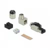 Złącze kablowe DeLOCK 86489 1x RJ-45 Szary