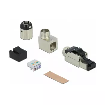 Złącze kablowe DeLOCK 86489 1x RJ-45 Szary