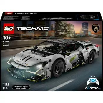 LEGO Technic Supercar Lamborghini Revuelto 42214 — zestaw modelarski w skali 1:10, 1 135 elementów