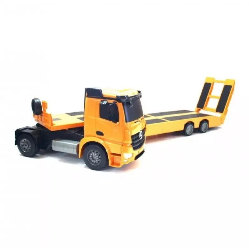 Double E 1/20 Skala Gotowy do Jazdy RC Mercedes-Benz Arocs Naczepa z Platformą