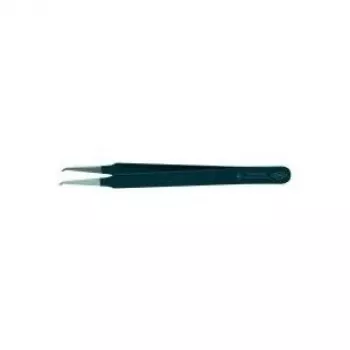 Knipex 92 08 78 ESD Pęseta precyzyjna płaska, wygięta 45° 120 mm