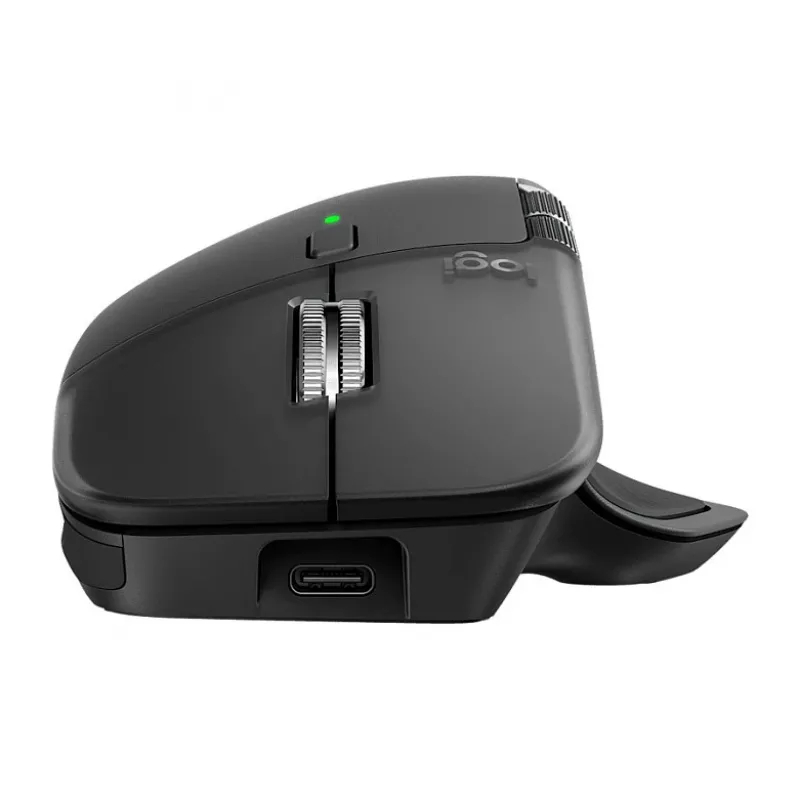 Logitech MX Master 4 - Mysz - Bluetooth, 2.4 GHz - Grafitowy