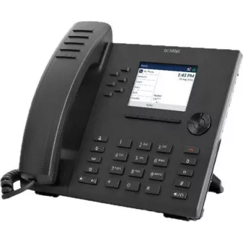 Telefon VoIP MITEL 6915 IP Phone V2 — dźwięk HD, 12 programowalnych klawiszy
