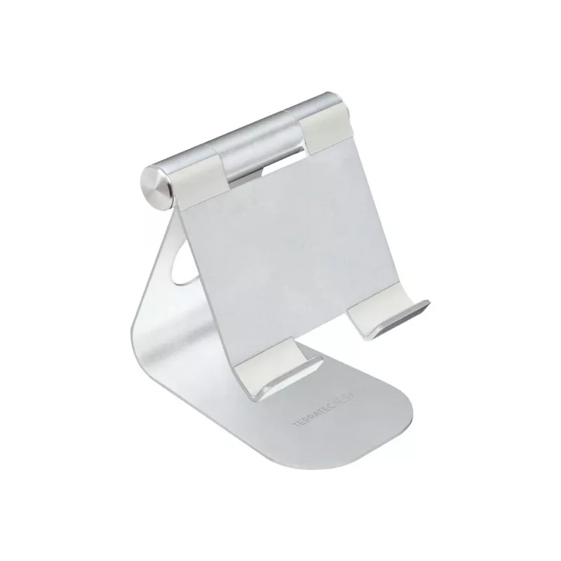 TERRATEC iTab M - Podstawka pod telefon / tablet - Aluminium - Srebrny - Rozmiar ekranu: 8,8-25 cm (3.5-10) - Podstawka biurkowa (219728)
