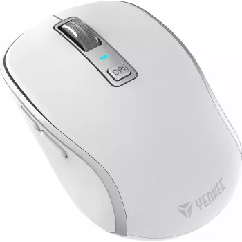 Mysz bezprzewodowa DUAL WiFi+Bluetooth, akumulator, 5 przycisków