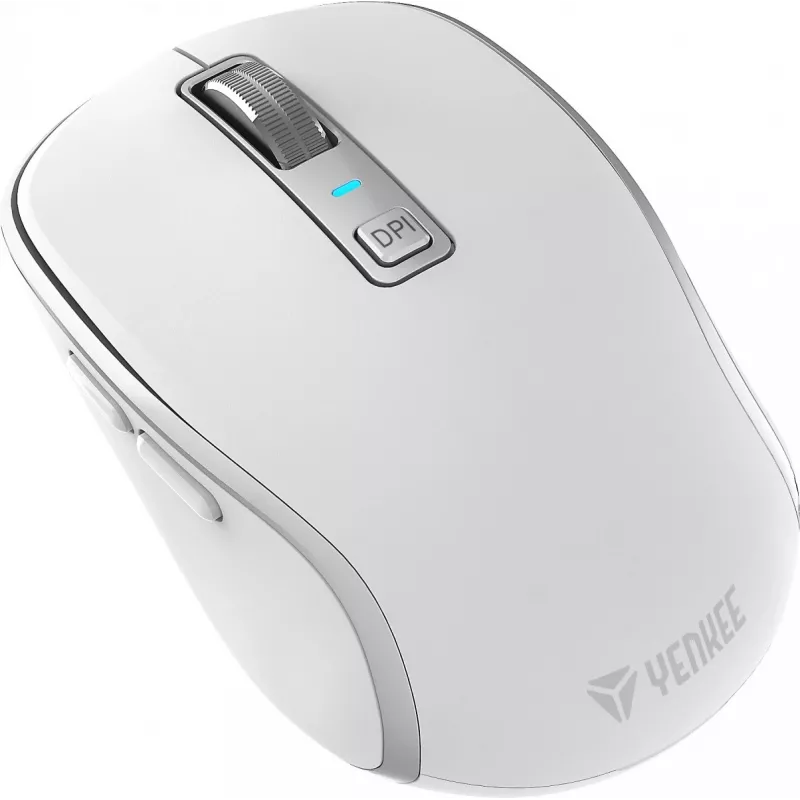 Mysz bezprzewodowa DUAL WiFi+Bluetooth, akumulator, 5 przycisków