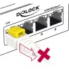 Kabel sieciowy DeLOCK 85335 RJ-45 Cat6a 5m Biały