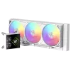 Chłodzenie cieczą Gamemax do CPU | GLACIER 360 LCD WH | Intel, AMD