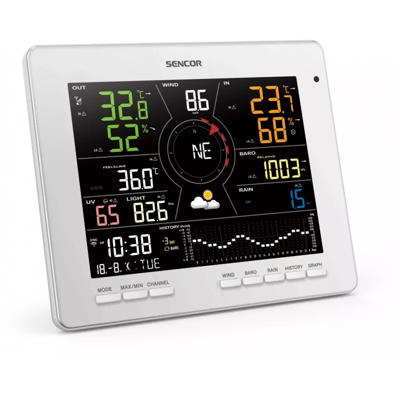 Stacja pogodowa SWS 16600 WiFi 7 w 1