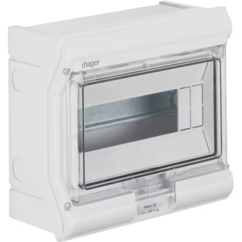 Hager Vector IP65 10PLE UV-stabil o.LE VE110SN (VE110SN)