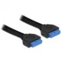Kabel USB Delock 83124 czarny