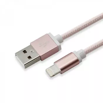 Kabel Sbox USB 2.0 8 Pin IPH7-RG różowe złoto