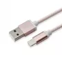 Kabel Sbox USB 2.0 8 Pin IPH7-RG różowe złoto