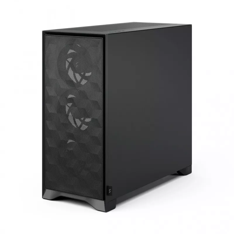 Obudowa PC Fractal Design Pop 2 Air Czarny TG Midi Tower — ATX, 3x 120 mm wentylatory przednie, obsługa dysków 2,5 cala i 3,5 cala