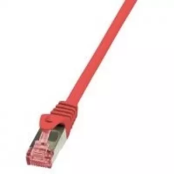 Kabel sieciowy LogiLink 10m Kat.6 RJ-45 S/FTP Czerwony