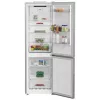Lodówka Indesit INK 25402 S4E | Kombi wolnostojąca, No Frost, 249 l chłodziarka / 106 l zamrażarka, wys. 203,5 cm, Klasa energetyczna E, 37 dB, Srebrna