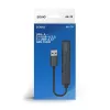Hub USB SAVIO AK-70, 7-portów USB 3.0, 4 użyteczne porty, host USB Type-A, transfer 5 Gbit/s, gwarancja 2 lata