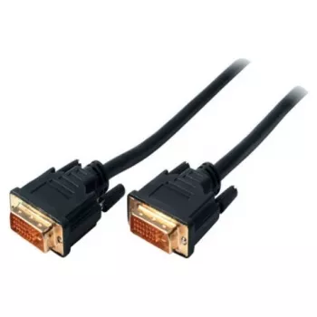 S-Conn 2m DVI-D - DVI-D - DVI-D - Męski - Męski - Złoty - Czarny (CO 77442)