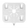 Uchwyt do punktu dostępowego WLAN Lancom Systems LX-7000 Universal Mount, kompatybilny z LX-7500/LX-7300, biały, 200×185 mm, zestaw 5 szt.