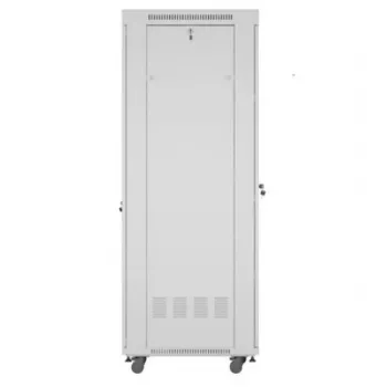 Szafa stojąca LANBERG FF01-6842-12SL 42U, 600×800 mm, wysokość 2121 mm, udźwig 1200 kg, IP20, szara