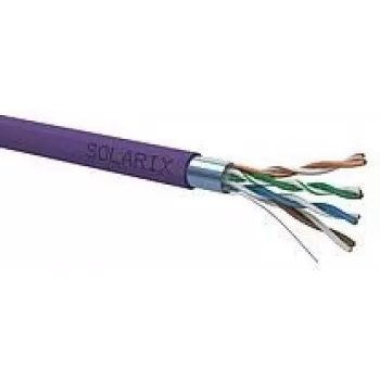 Kabel sieciowy Solarix SXKD-5E-FTP-LSOH RJ45 CAT5E 305m Czarny