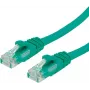 VALUE - Kabel krosowy - RJ-45 (M) na RJ-45 (M) - 2 m - UTP - CAT 6a - formowany, bez zaczepów - zielony, RAL 6016 (21.99.1442)