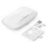 Punkt dostępowy bezprzewodowy Zyxel NWA210AXV2-EU0101F — Dwuzakresowy 2,4/5 GHz, 2975 Mbps, 2× RJ‑45, PoE, biały