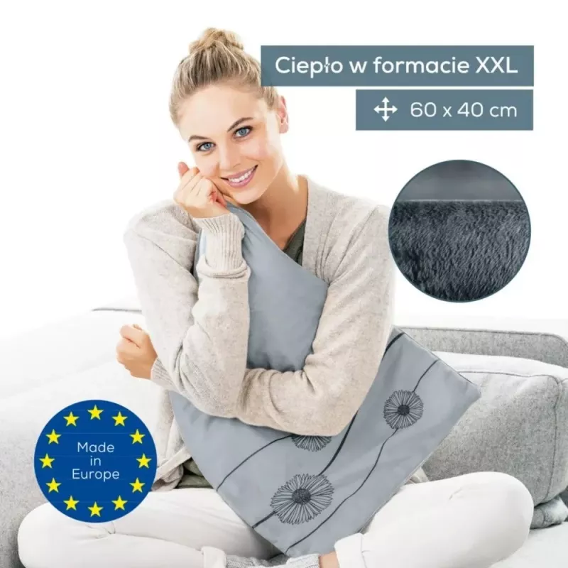 Poduszka grzewcza HK125 XXL Cosy szary