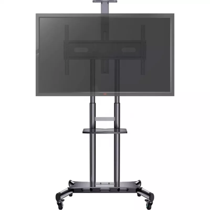 HAGOR HP Twin Stand HD - Wózek - do płaskich ekranów / sprzętu AV - Czarny - Przekątna ekranu: 140-213 cm (55-84) - Interfejs montażowy: do 800 x 500 mm (8210)