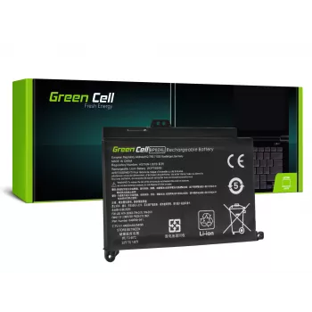 Bateria zielony Cell HP150 — litowo-polimerowa 4500 mAh, do HP Pavilion 15-AU / 15-AW, czarna