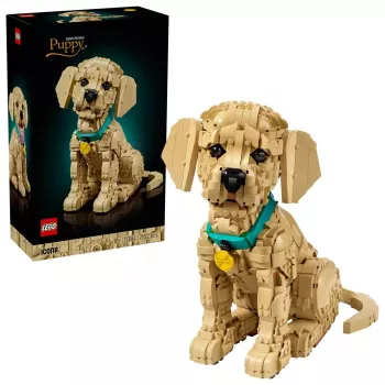 LEGO ICONS 11384 Szczeniak Golden Retriever