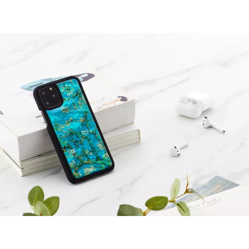Etui na smartfona iKins do iPhone 11 Pro — almond blossom Czarny, etui ochronne