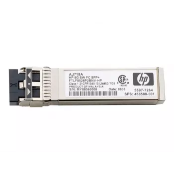 Moduł transceiver HPE 8Gb Short Wave Fibre Channel SFP+