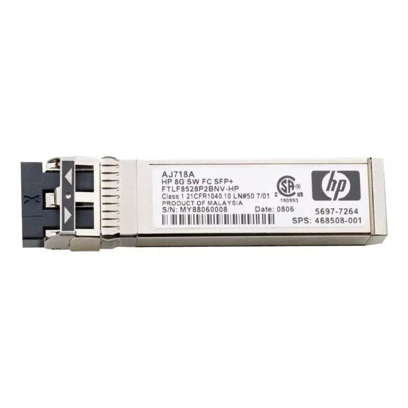 Moduł transceiver HPE 8Gb Short Wave Fibre Channel SFP+