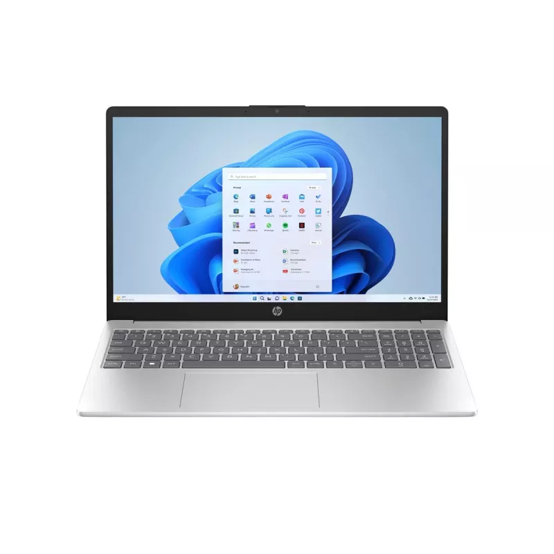 Laptop HP 15-fc0041ny — Ryzen 5 5625U, 15,6 cala FHD, 16GB DDR4, 256GB SSD, Vega 7, Windows 11, Natural srebrny