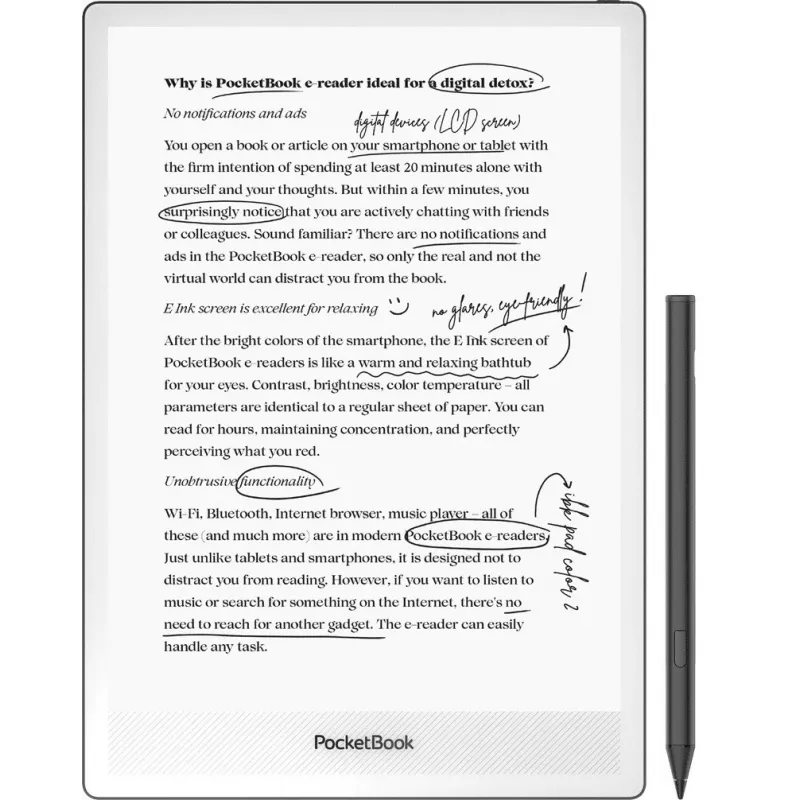 PocketBook InkPad One - matowa czerń
