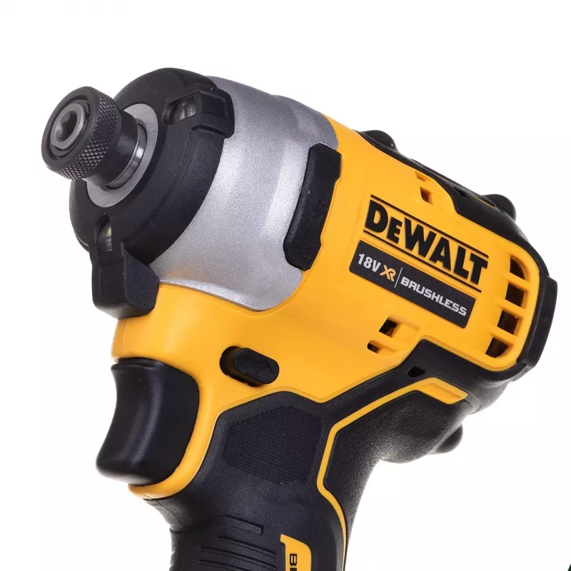 Zestaw narzędzi akumulatorowych DeWalt DCK2062M2T — wiertarko-wkrętarka DCD709 + zakrętarka udarowa DCF809 1/4 cala 18V, 2×akumulatory 4,0 Ah, walizka TSTAK II